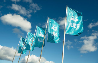 Flags of the University of Eastern Finland.